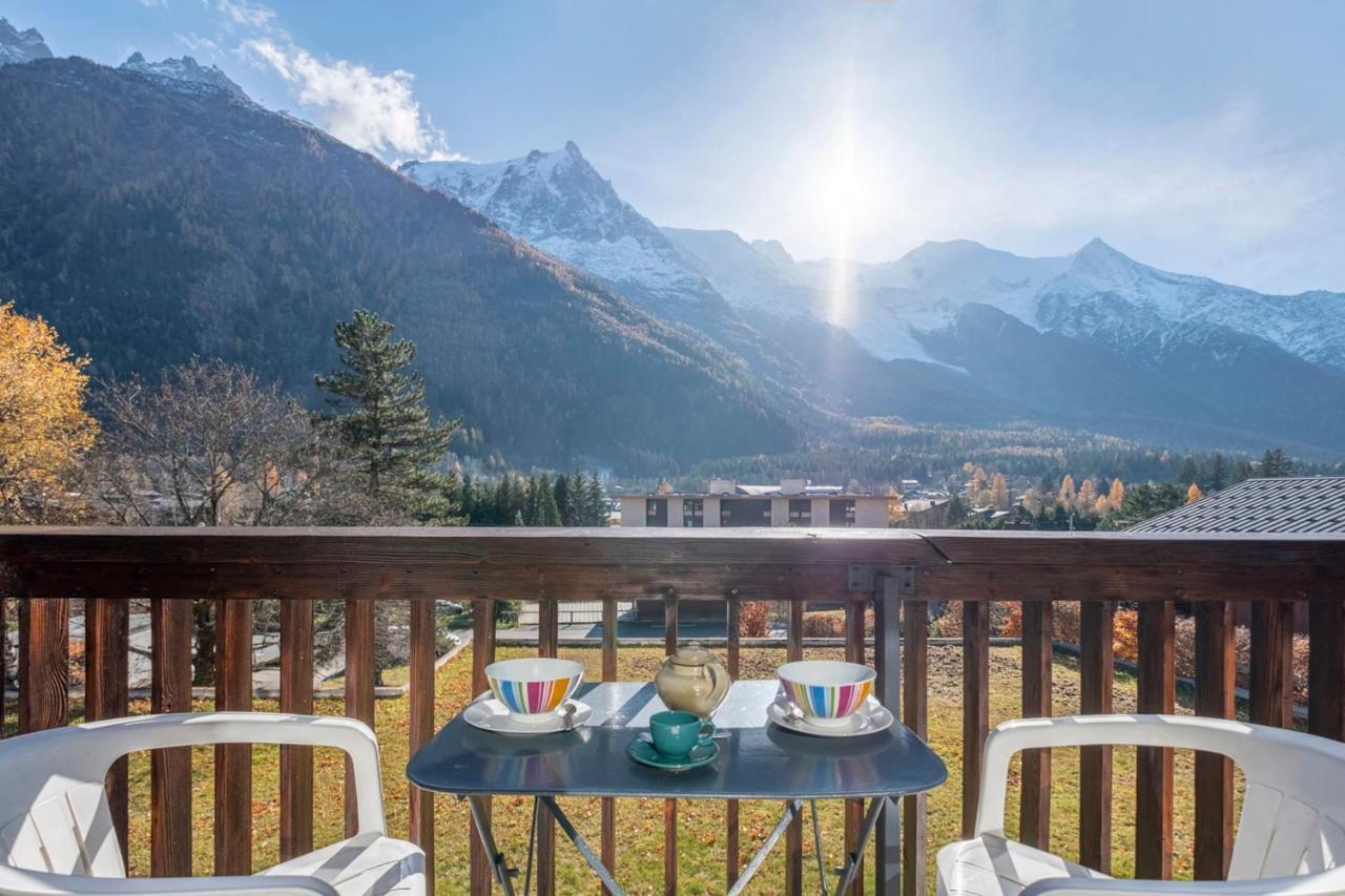 Nice Studio With Balcony In Chamonix Luaran gambar